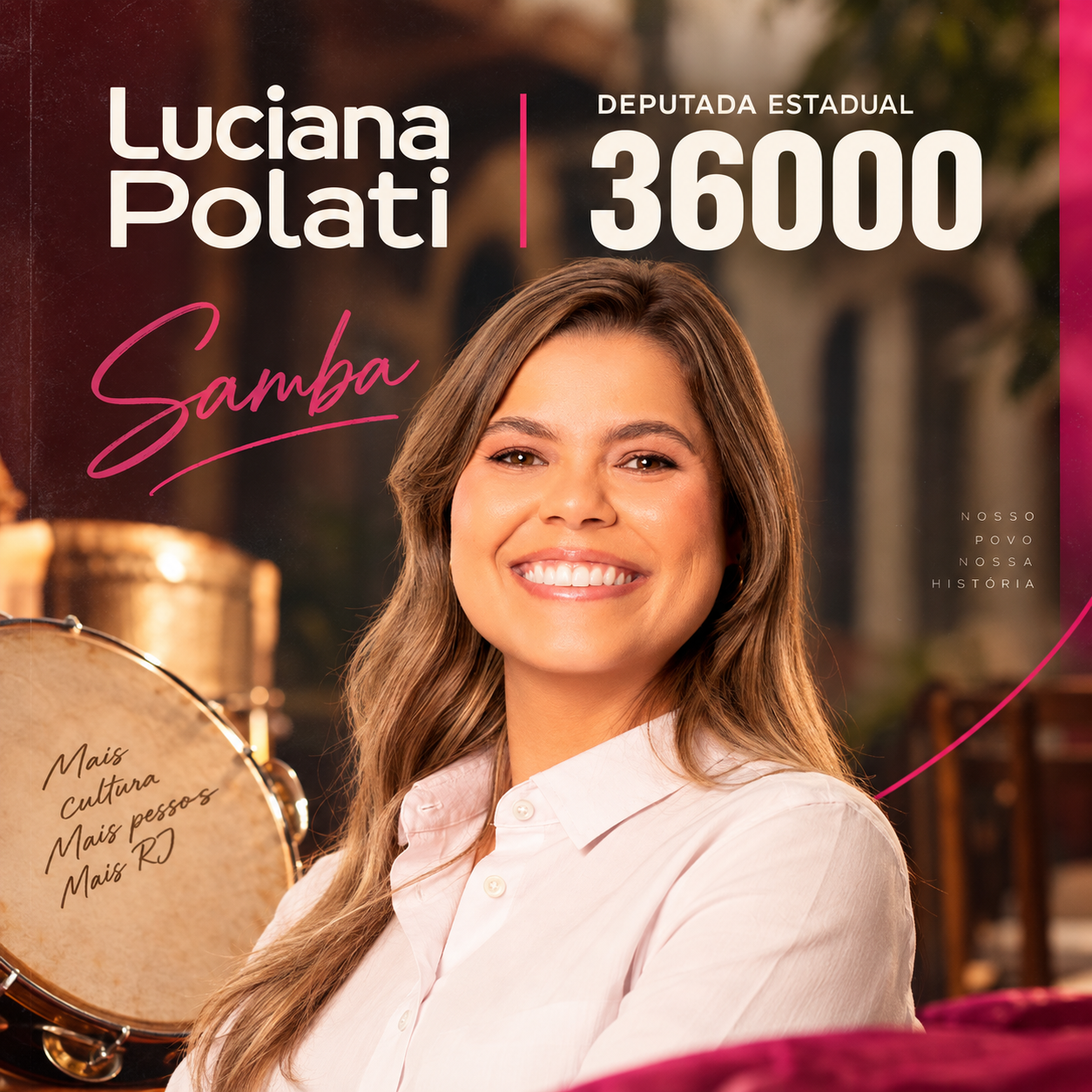 Capa do Samba da Luciana de Luciana Polati 36000