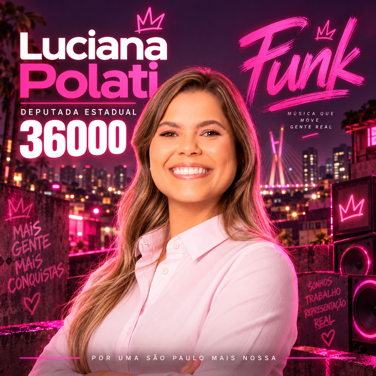 Capa do Glamurosa (Funk) de Luciana Polati 36000